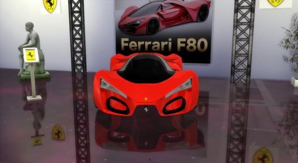  Lory Sims: Ferrari F80 Concept