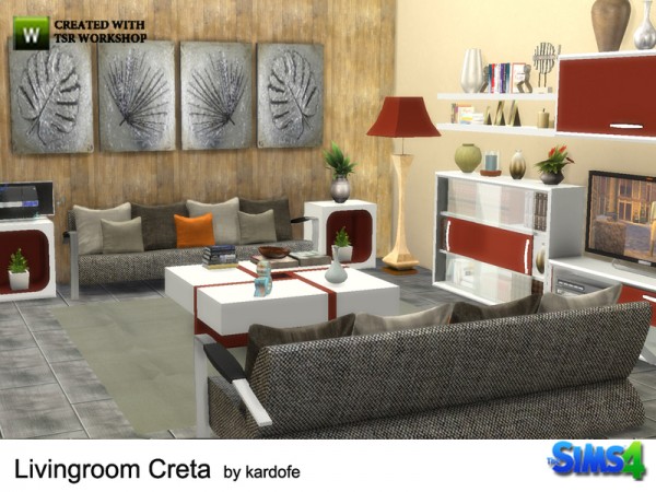  The Sims Resource: Livingroom by Kardofe