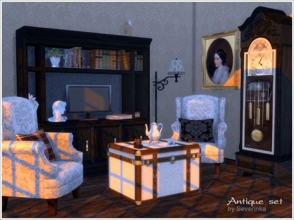  The Sims Resource: Antique set by Severinka
