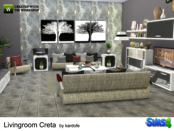  The Sims Resource: Livingroom by Kardofe