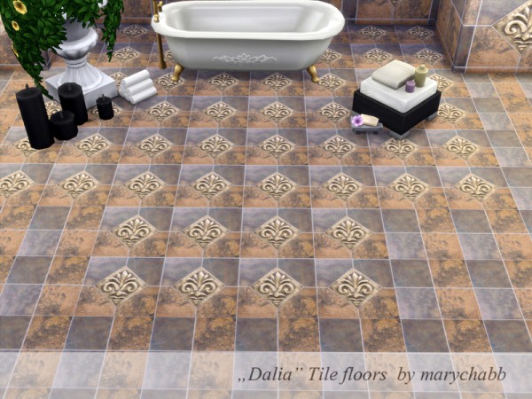  The Sims Resource: Dalia Tile Set by marychabb