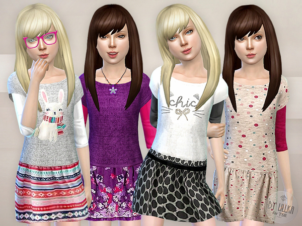  The Sims Resource: Designer Dresses Collection P55 by lillka