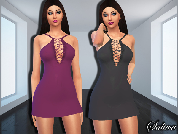  The Sims Resource: Anastasia Dress by Saliwa