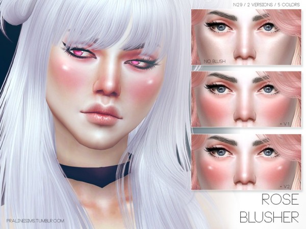  The Sims Resource: Rose Blusher N29 by Pralinesims