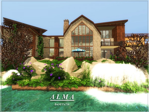  The Sims Resource: Alma house by Danuta720