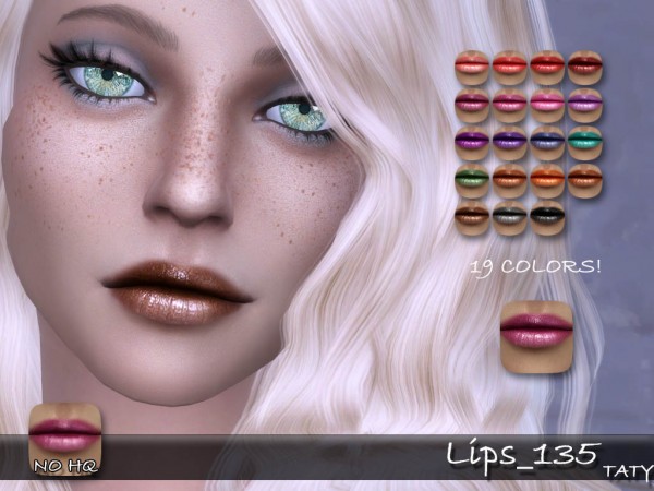  Simsworkshop: Taty Lips 135