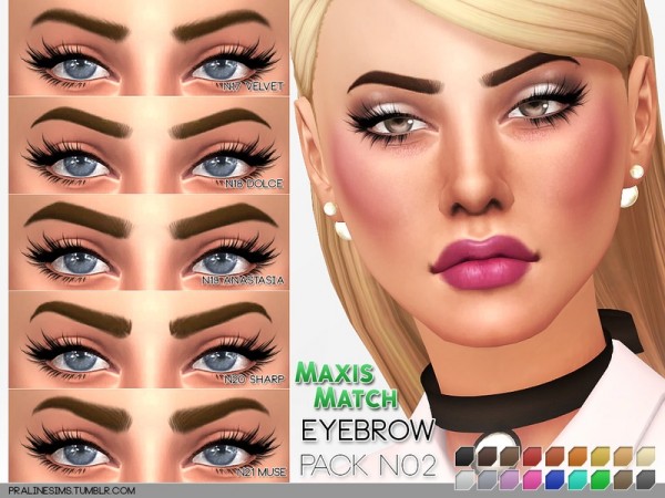 sims 4 eyebrows maxis match tumblr