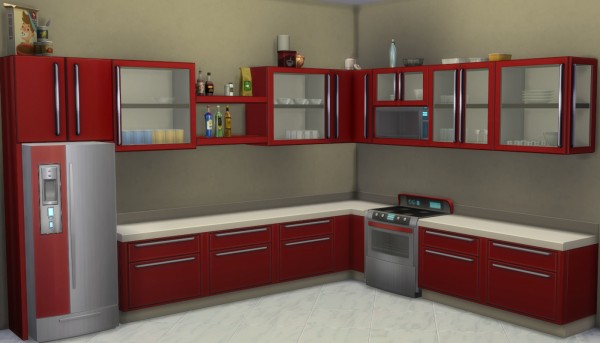  Mod The Sims: Harbinger Cabinets Expansion  by Madhox