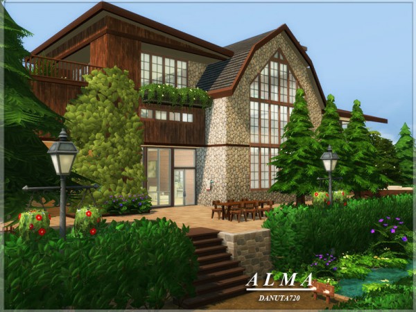 The Sims Resource: Alma house by Danuta720