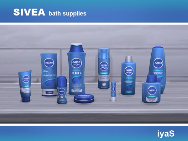  The Sims Resource: SIVEA Bath Supplies by Soloriya