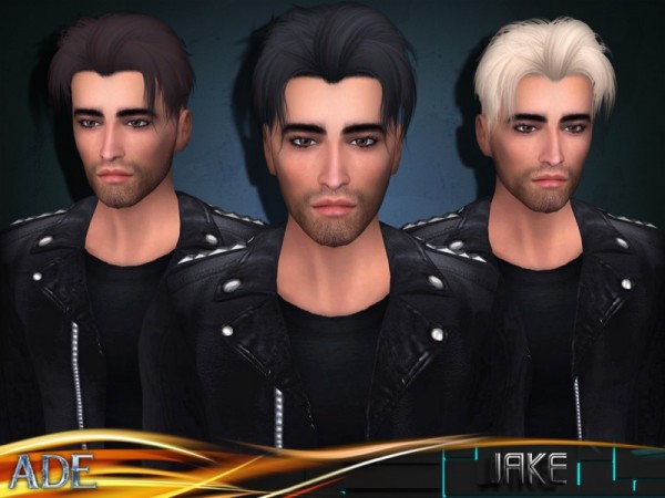  The Sims Resource: Ade   Jake hairstyle
