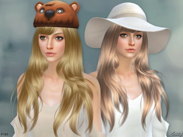  The Sims Resource: Cazy`s Autumn Breeze   Female Hairstyle
