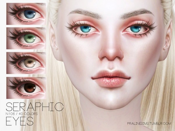 The Sims Resource: Seraphic Eyes N106 by Pralinesims