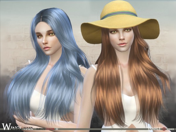  The Sims Resource: Wingssims Elev 112F hairstyle