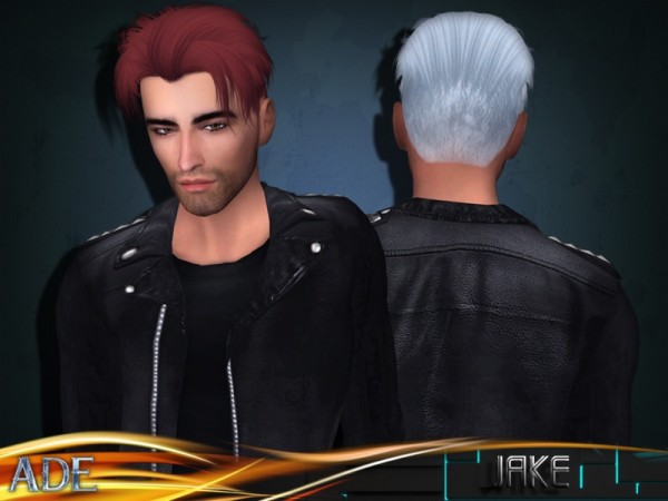  The Sims Resource: Ade   Jake hairstyle