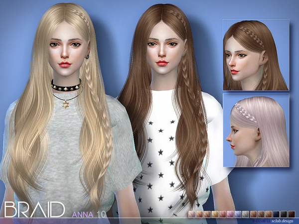  The Sims Resource: S Club Ana hairstyle