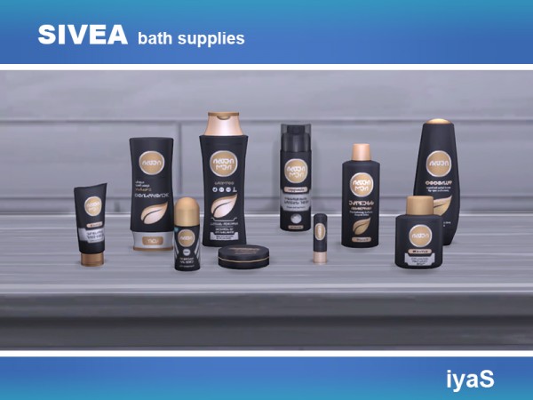  The Sims Resource: SIVEA Bath Supplies by Soloriya