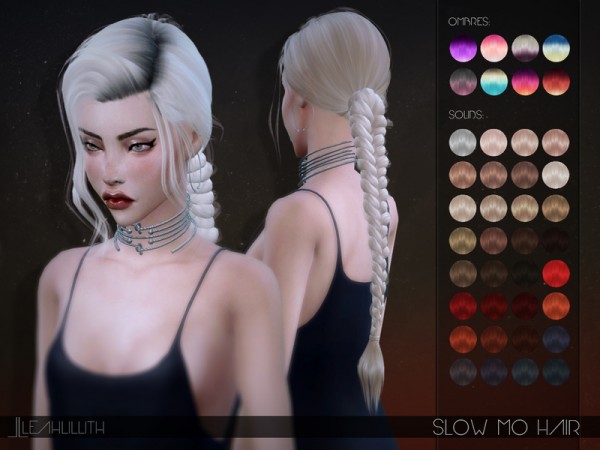  The Sims Resource: LeahLillith Slow Mo Hair