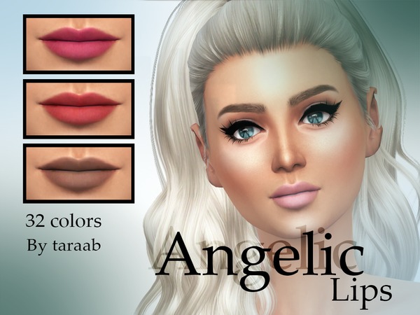  The Sims Resource: Angelic lips by taraab