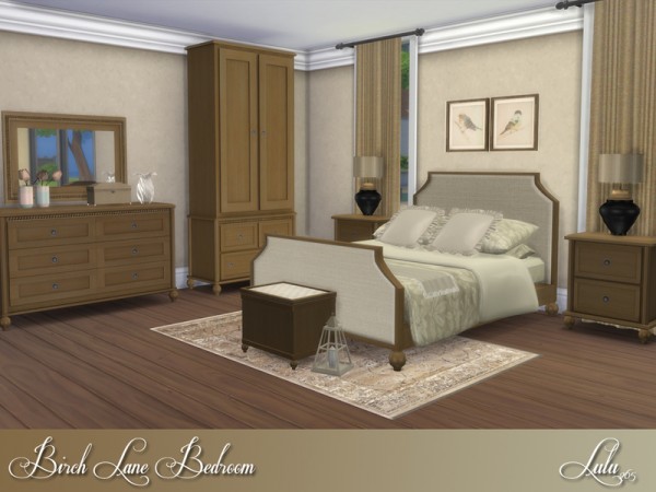 The Sims Resource: Birch Lane Bedroom by Lulu265