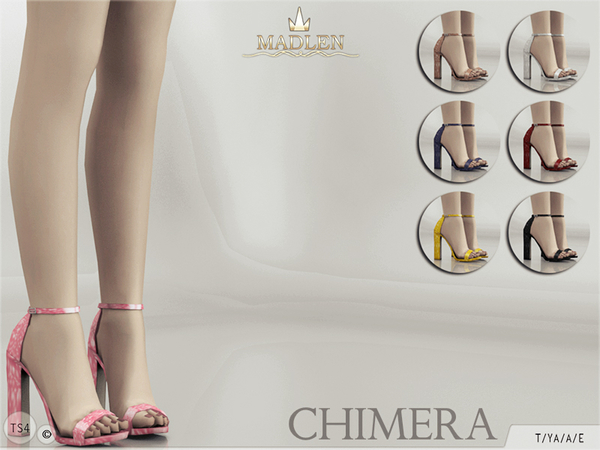  The Sims Resource: Madlen Chimera Shoes by MJ95