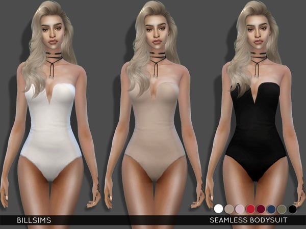  The Sims Resource: Seamless Bodysuit by Bill Sims