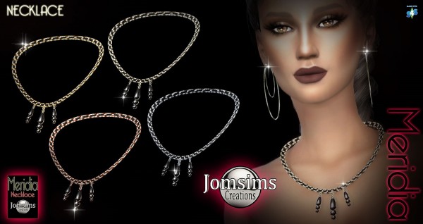  Jom Sims Creations: Meridia necklace