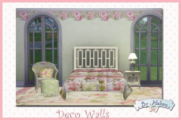  Alelore Sims 4: Deco Walls