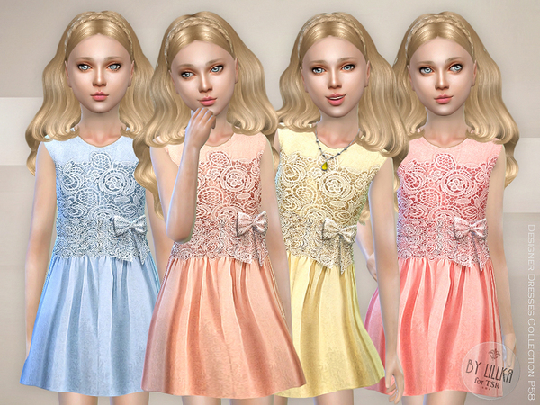  The Sims Resource: Designer Dresses Collection P58 by lillka