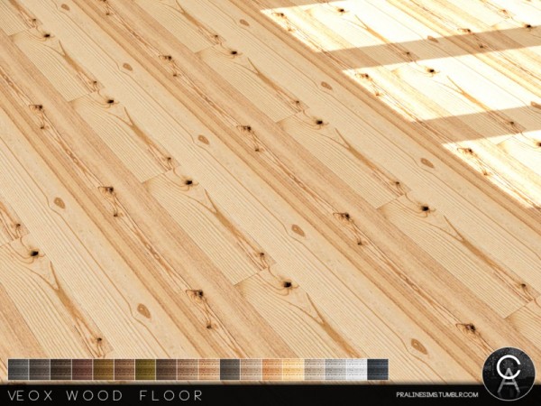  The Sims Resource: VEOX Wood Floor by Pralinesims