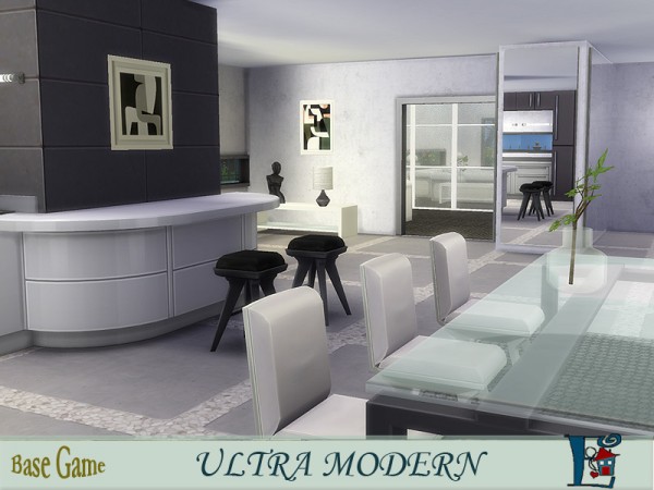  The Sims Resource: Ultra modern house by evi