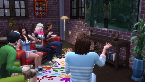  Mod The Sims: Event: Movie Evening by IlkaVelle