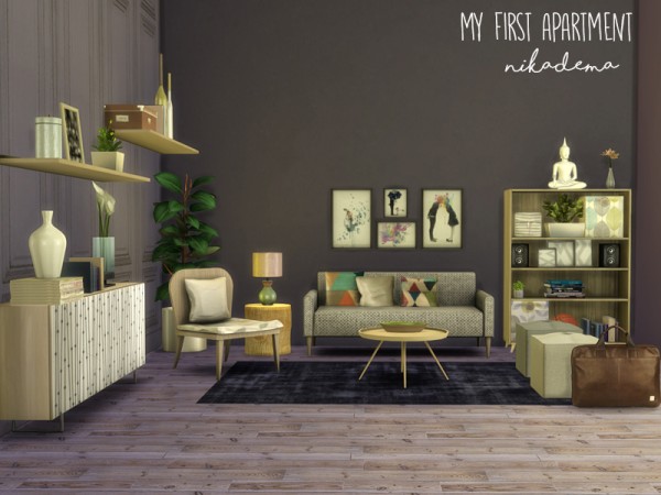  The Sims Resource: My First Apartment  by Nikadema