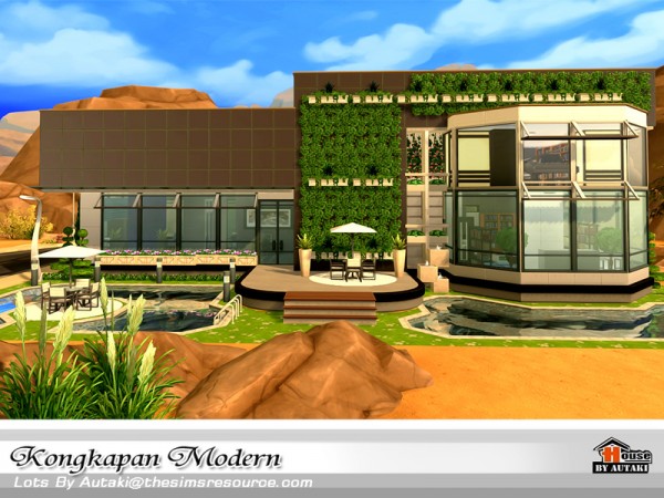  The Sims Resource: Kongkapan Modern by Autaki