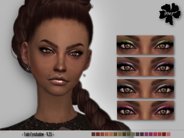  The Sims Resource: Yade Eyeshadow N.25 by IzzieMcFire