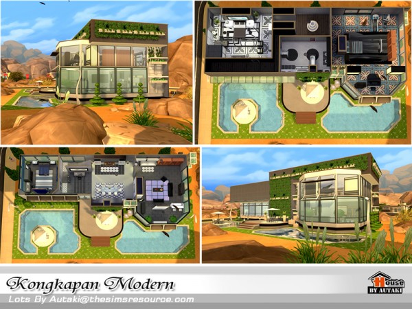  The Sims Resource: Kongkapan Modern by Autaki