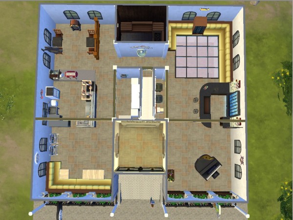  Mod The Sims: Awesome Apartments No CC by whanghansong