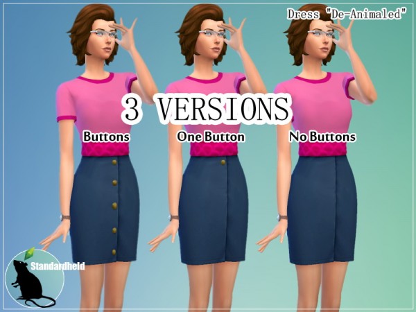  Simsworkshop: Dress De Animaled by Standardheld