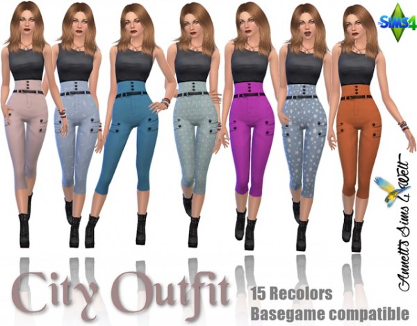  Annett`s Sims 4 Welt: City outfit