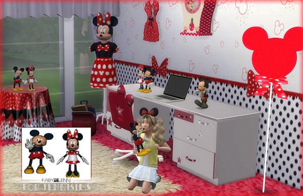  Jenni Sims: Mickey & Minnie Toys Faby