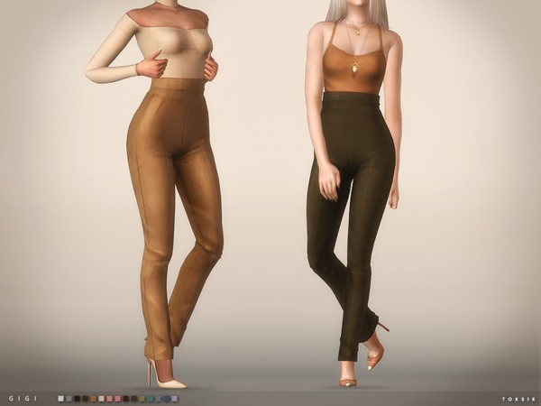  The Sims Resource: Gigi Pants by toksik
