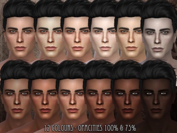 male skin overlay 10 sims 4