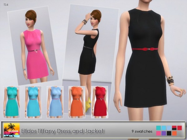  The Sims Resource: Tiffany Set by Elfdor