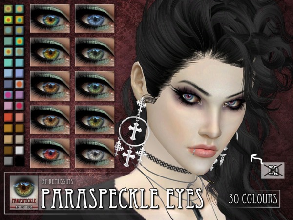  The Sims Resource: Paraspeckle Eyes by Remus Sirion