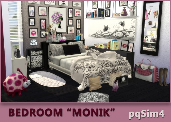  PQSims4: Bedroom Monik