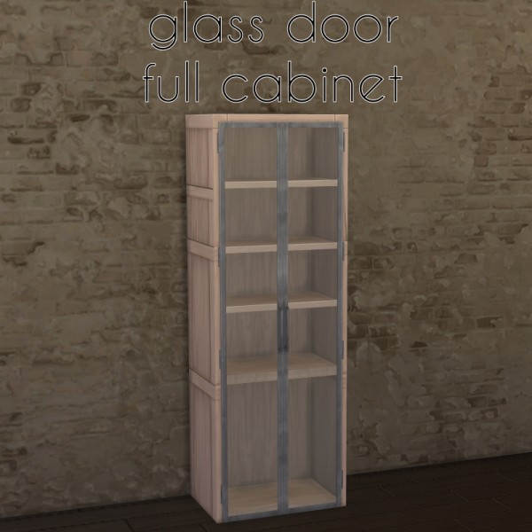 Mod The Sims: VAULT Cabinets Expansion by Madhox