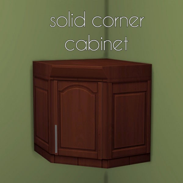  Mod The Sims: Tall Order Cabinets Expansion by Madhox