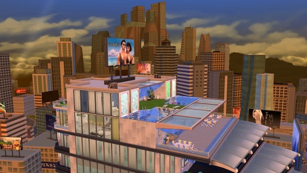  Ihelen Sims: Penthouse by Dolkin