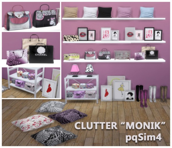  PQSims4: Bedroom clutter Monik