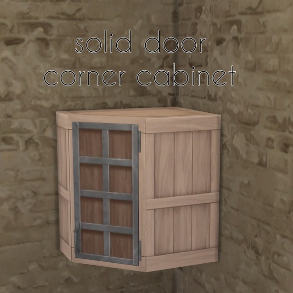  Mod The Sims: VAULT Cabinets Expansion by Madhox